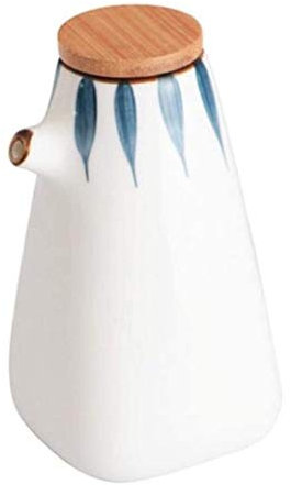 Aceitera y Vinagrera Mini 22 0 Ml Botella De Vinagre Botella Dispensadora Cerámica De La Cocina Cerámica De Oliva Dispensador De Depresión De Depresión De Almacenamiento De Especias Botella