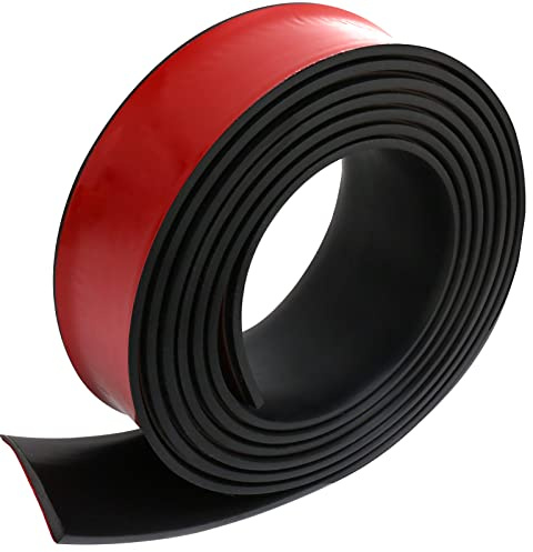 Übergangsprofil Selbstklebend Übergang Sschiene 3 Meter | Wasserdicht Ungelochte SchwellenStreifen | Übergangsleisten für Türschwellen mit einem Höhenunterschied von 2-4 mm(Schwarz)