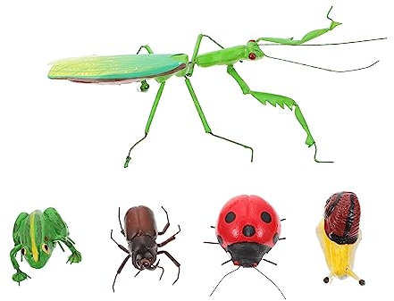 CIYODO 5 STK Simulator Biene tierfiguren Tier Figuren Hofschmuck tierisches Spielzeug Ornament Modelle Hof Rasen Tiere Modell Modellieren Dekorationen Zubehör schmücken Ton