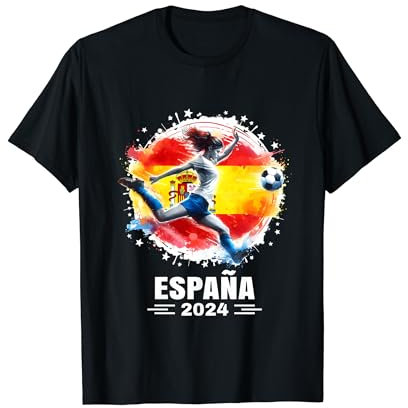 Camisa De España De Mujer 2024 Para Jugador De España 2024 Camiseta