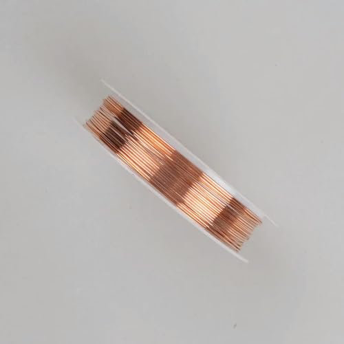 XDMING 1 x farbechter Kupferdraht, vergoldet/Silber/kupferfarben, farbecht, für die Herstellung von Primärperlen, Schmuck zum Selbermachen von Armbändern, Ohrringen, Handarbeit, Basteln