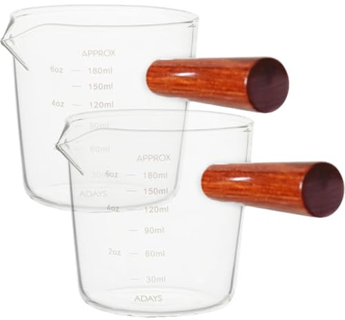 Cabilock Robusta Tazza in Con Design Bilanciato Per Caffè Espresso Acqua E Succo Confezione Da 2