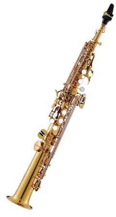Bb-Sopransaxophon Goldlack Professionelles Saxophon