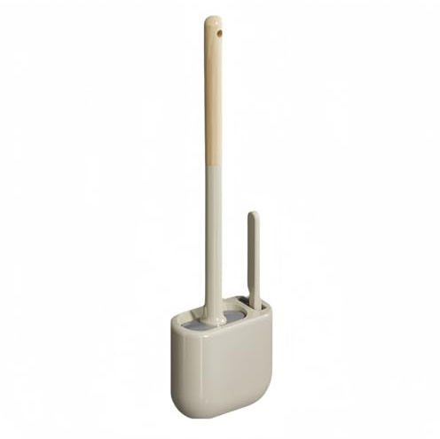 WildOath Silicone Toilet Brush - Effective Cleaning & Scrubbing, Deep Cleans Hard-to-Reach Areas, Non-Scratch Bristles, Hygienic & Odour-Resistant, Easy to Clean