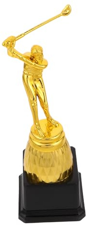 Toyvian Plastik Billard Pokal Gold Spieler Statue Tischkugel Pokal Pool Wettbewerb Auszeichnung Party Dekoration für Snooker Turniere