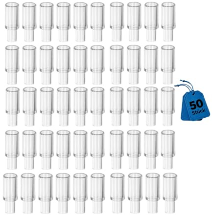 Wjelet Lot de 50 embouchures de rechange universelles pour testeur d'alcool respiratoire portable pour voiture (50)