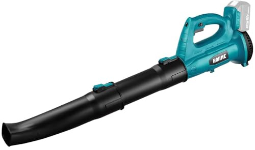 Batteridriven lövblåsare för Makita 18 V batteri, batterifläkt för rengöring utomhus, gräsklippare, bubblor (lufthastighet 67 m/s, luftmängd 5,8–12,2 m³/min, utan batterier och laddare)