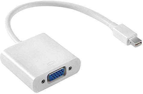 Adaptateur Mini Displayport 1.1 / M vers VGA/F - 0.20 m - Blanc