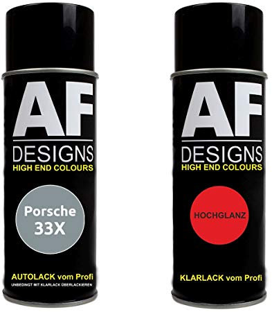 Set di vernice spray per auto Porsche 33 X blu zaffiro metallizzato vernice base vernice spray 400 ml