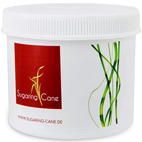 Sugaring - Pasta de azúcar (500 g, 100 % vegana, depilación suave, sin dolor, 1 lata de cera de azúcar, piel suave y sedosa hasta 4 semanas, para hombres y mujeres (500 g resistente)