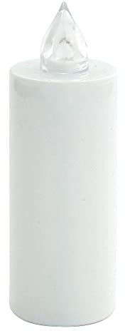 Holyart Candela votiva Lumada USA e Getta Bianca Luce interm. batteria