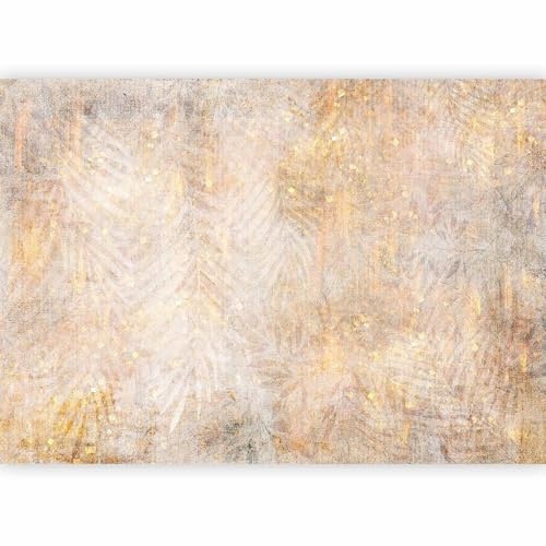 murando - Carta da Parati Moderna Spessa per Soggiorno, Foglie, 350x256 cm | Fotomurali in TNT, Spessore Maggiore, Decorazione da Muro XXL, Poster Giganti da Parete, Natura, Produzione Europea