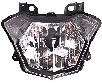 Motorcycle Front Headlight Headlamp Assembly Fit Fit for Kawasaki Z650 2017 2018 2019 2020 Motorbike Plastic Headlight Front Head Lamp