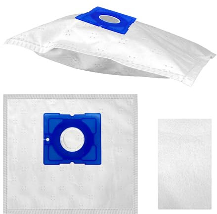 ARLI Staubsaugerbeutel kompatibel mit Progress PC 2361 3720 2461 2390 2385 PC2361 PC3720 PC2461 PC2390 PC2385-10x Staubsauger Beutel mit Formstabiler Deckscheibe inkl. zuschneidbaren Mikrofilter