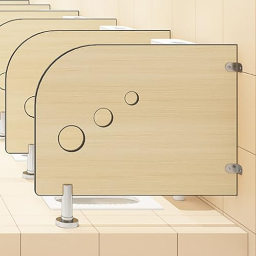 Generisch Urinal-Trennwand für Toiletten, Urinal-Trennwand, Urinal-Trennwand für Toiletten, für öffentliche Räume, Büro (1 Stück, 60 cm)
