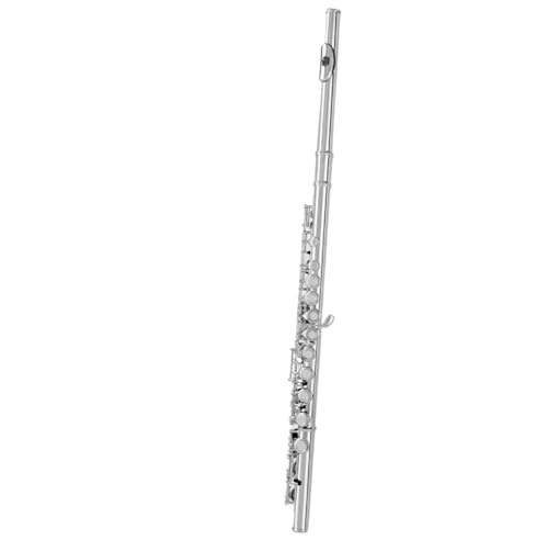 Querflöte Instrument Flöteninstrument C-Stimmung 16 Löcher Vernickelt Versilbert Flöte Anfänger Leistungsprüfung(SP)