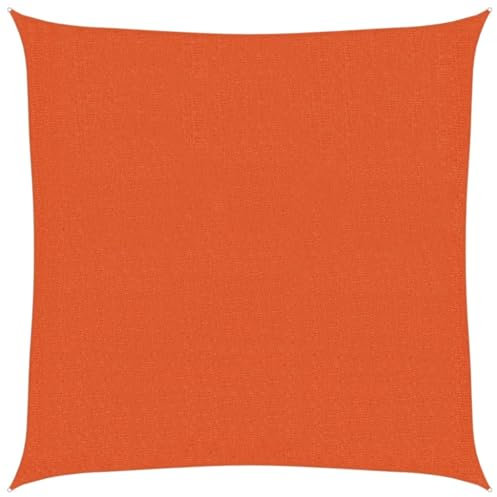 Lawn & Garden, Outdoor Living, Outdoor Umbrellas & SunshadesSunshade Sail 160 g/m² Orange 3x3 m HDPE