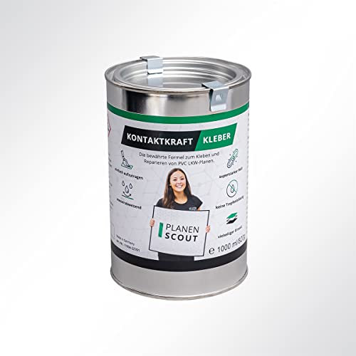 Planenscout PS Power Kontaktklebstoff zum Kleben und Reparieren von PVC LKW Plane 12x1000ml