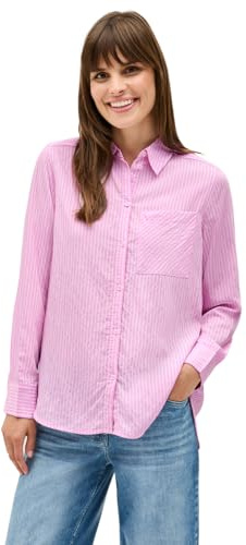 Cecil B345833 Camicia a Righe, Fiori di ciliegio, XL Donna