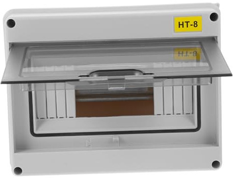 UKCOCO Scatola Giunzione Elettrica Ht per Esterni Design Spazioso Facile Installazione Adatta per Illuminazione e Altri Elettrici