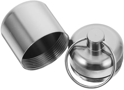Earplugs Portable Keychain with Alloy Case Aluminium Storage Holder