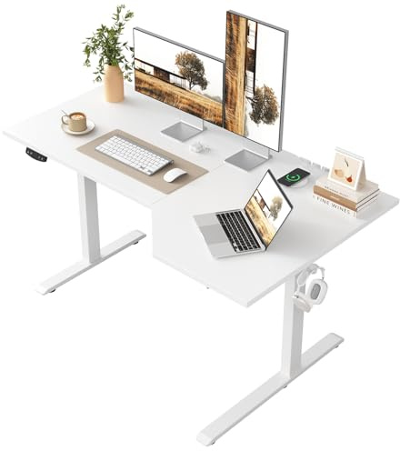 Klicelor Schreibtisch höhenverstellbar elektrisch 160 x 90 cm