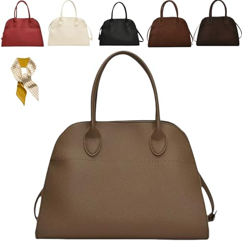 Large Capacity Suede Tote Bags,Women's Suede Purse Vintage Top Handle Bag,Casual Leather Shoulder Bag with Adjustable Strap (Gray)