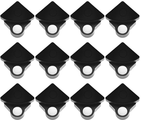 Anneome Set 40 Pezzi Fibbie in Plastica PP per Armadietti e Scarpiere Fermagli Fissi senza Chiodi per Mobili Modulari Accessori Smontabili per Uso Domestico e Organizzazione Casa