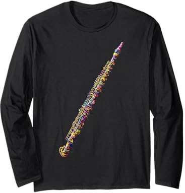 Oboe Music Instrument Illustration Graphique Hautbois Manche Longue