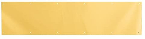 Prime-Line MP4704 Trittplatte, 15,2 cm. x 86,4 cm, massive Messingkonstruktion, poliertes Messing-Finish, 1 Stück