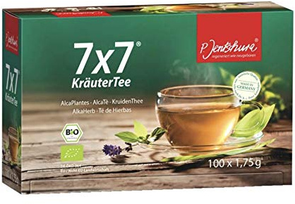 P. Jentschura 7x7 Kräutertee, Bio, 200 x 1,75 g Beutel