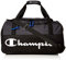 Champion Unisex-Erwachsene Velocity Duffel Bag Sportsack, grau/schwarz, Einheitsgröße