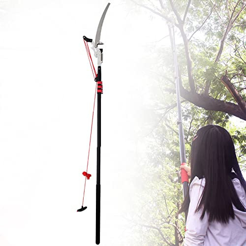 ATRNA Telescopic Pole Saw, Pruning Saw Tree Saw Extendable Telescopic Rod Saw for Pruning and Trimming Branches Cutting Leaves Landscaping Fruit-24FT