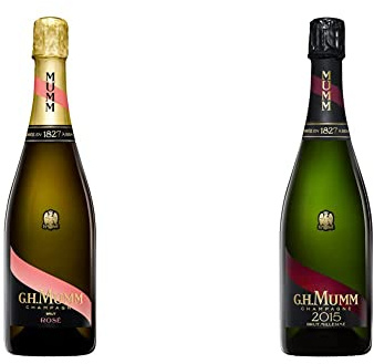 Mumm Champagne Rosé, non-millésimé, 75cl & Millésimé