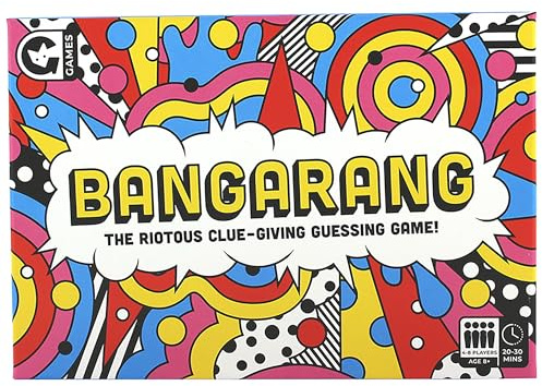 Ginger Fox Bangarang Family Guessing Game | Classic Charades with a Modern Twist | Mime, Make a Noise, Say a Word, Draw or Body Spell Clues | A Hilarious Party Game for Groups Age 8+