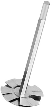 Funnytek PVC Pipe Reamer, Fits 1/2 Variable Speed Power Drill (1.5 Inch) | Stainless Steel, PVC Fitting Socket Saver, for Removing SCH 40 from Hub Practical Plumbing Tools, for ABS, PVC and DWV Pipes