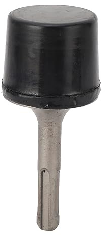 Rubber Power Hammer, Soft Texture, Flat Hammer, Round Shank Design, 40CR Material, for Table Edge Sealing, Tile Laying, Water Pipe Drainage