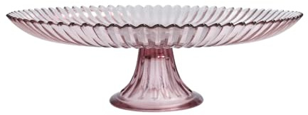 Fortessa Archie Serveware, Large Cake Stand, 13, Pink