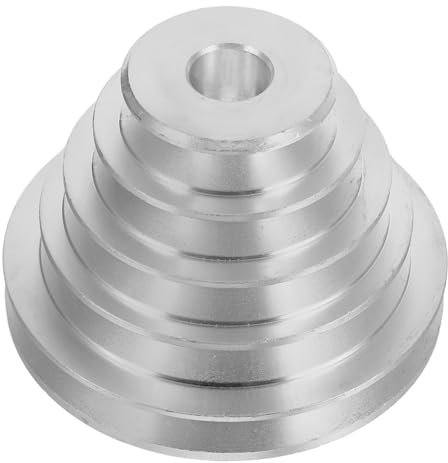 DECHOUS Drilling Machine Accessories Aluminum Small Drill Press Pulley Belt Pulley for Woodworking Metalworking Hand Drill Supplies
