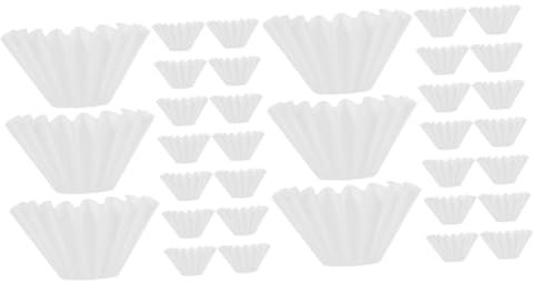 Alipis 2 Series Papel De Filtro De Café Largo Goteo De Café Taza De Filtro De Café Filtros De Café Conformado Café De Filtro Pequeño Filtrar Café Filtrado 50 Piezas*2