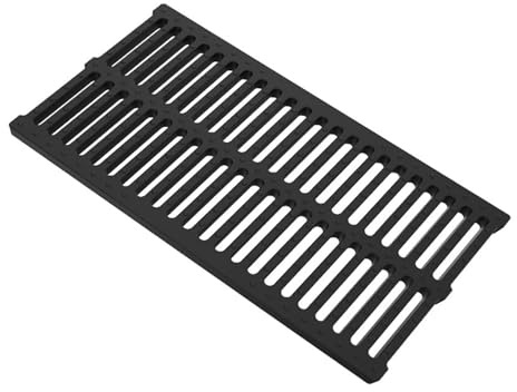 Canaleta Desague Rejilla De Drenaje De Plástico Polímero De 4 A 12 Pulgadas De Ancho, Rejilla Desague De Canal Exterior Para Patios, Entradas De Vehículos, Jardines, Sótanos Y Alcantarillas(50x15x2cm/