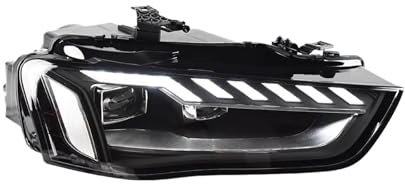 2 pezzi di parti di luci for auto compatibili for A4 A4L B8.5 2013-2016 fari o fari allo xeno doppio proiettore FACELIFT