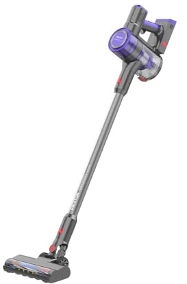 Prixton Aspirapolvere Verticale Senza Fili Sirocco Cyclone 2 in 1, 400 W, 30 kPa, Filtro HEPA H12, Display LED, fino a 40 min di Autonomia
