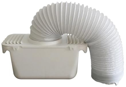 Kit universel de ventilation à condensateur for sèche-linge, 1 ensemble, for boîte séchage, tuyau d'échappement intérieur, .2m