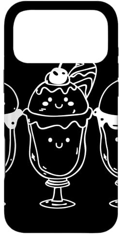 Hülle für iPhone 17 Pro Max Eisbecher Comic Look Glace Fruchteis