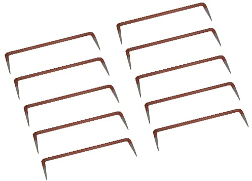 KOTARBAU® Set di 10 Pezzi Morsetto per Costruzione di Carpenteria 350x14mm Ancora per il Collegamento di Ponteggi Edili Travi Professionale
