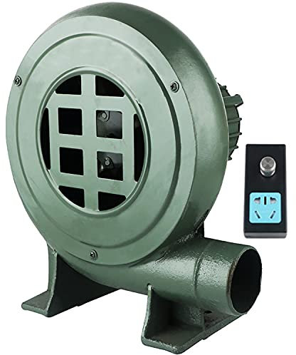 OFUNGO Ventilatore a Ventola, BBQ Starter con Camino a velocità variabile a velocità ventilata BBQ Ventola, antipasto Elettrico, soffiatore Gonfiabile, soffiatore di Aria Domestica (Size : 80W)