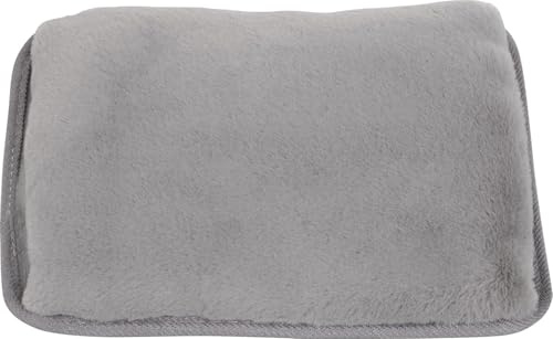 Melchioni Family BUGGY WOOL Elektrisk varmvattenväska, Mjuk päls, Handvärmare ficka, Snabb laddning, Varm upp till 6 timmar, Automatisk avstängning, Temperatur Max 70 ℃