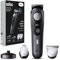 Braun Beard Trimmer Series 9 BT9441, Beard Trimmer Men Rechargeable, Trimmer with Barber Tools and 180-min Runtime, Hair and Beard Trimmers for Men, Black