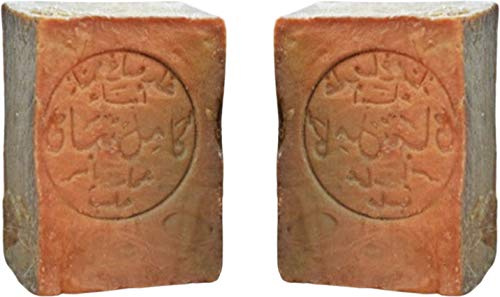 2x Vergleich Sieger! Aleppo Seife 70%/30% - Olivenöl 70% & Lorbeeröl 30% fürs Haar Gesicht & Körper - 100% Naturprodukt Vegan - Handgemachte Seife für Körperpflege